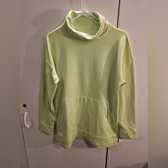 Talbots Tops - Talbots Light Green Turtleneck Pullover Sweatshirt